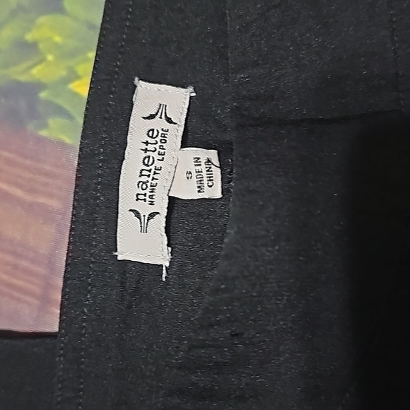 Nanette Lepore Black Leggings Size Small NWT - Picture 4 of 6